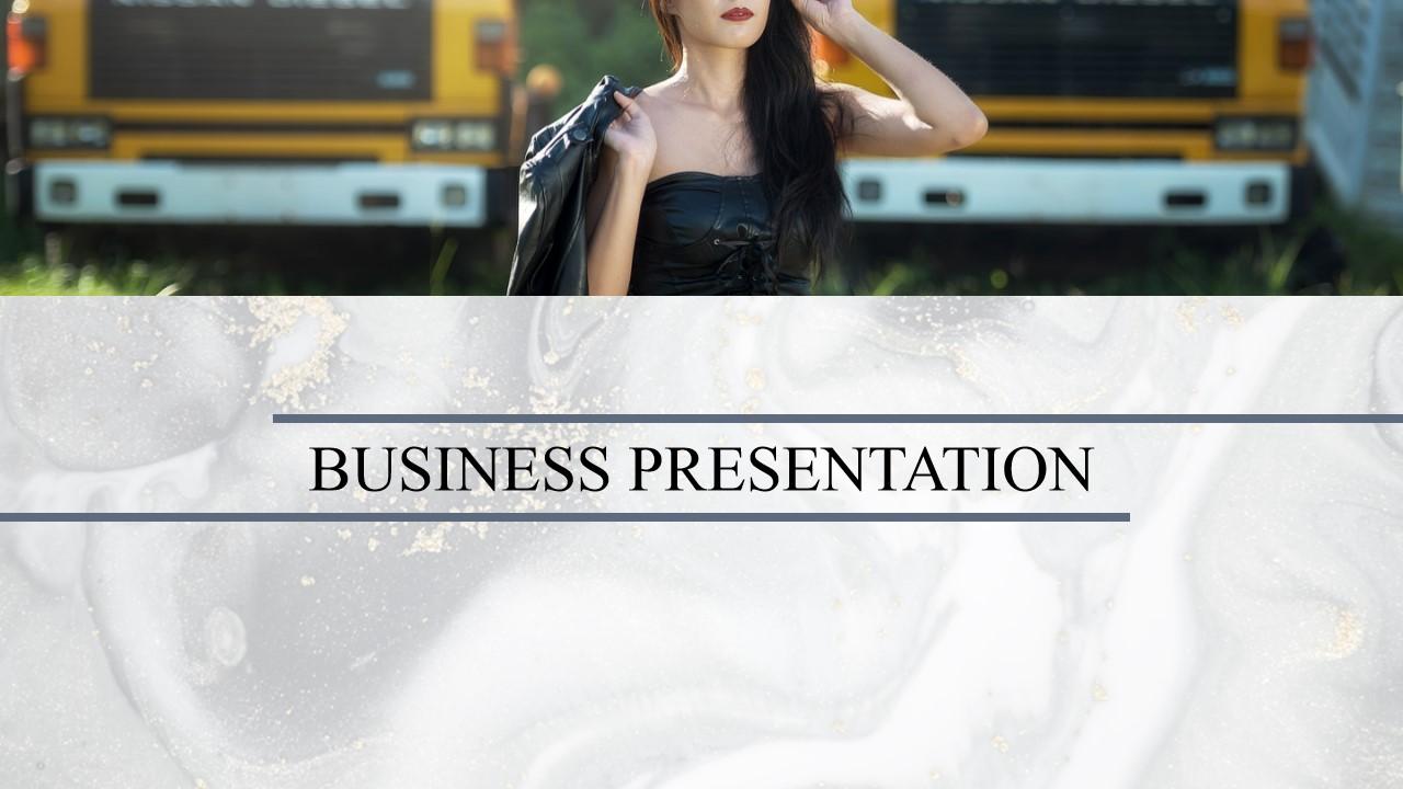 business presentation大理石风云素材PPT模板1670139848912