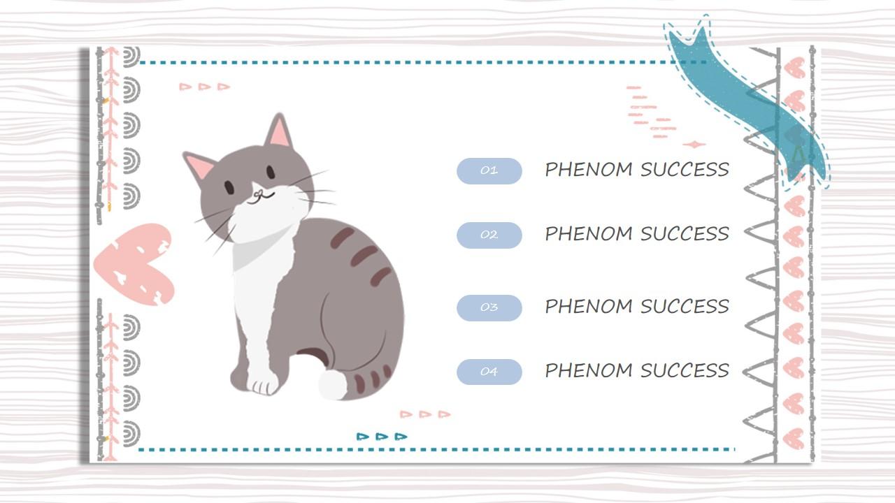 phenom success宠物行业云素材PPT模板1670403211906