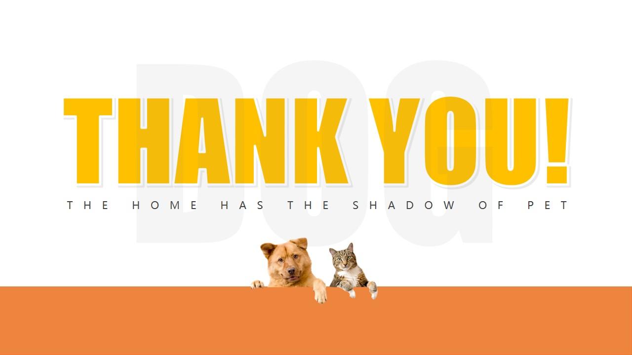 shadow pet dog宠物行业云素材PPT模板1670402845772